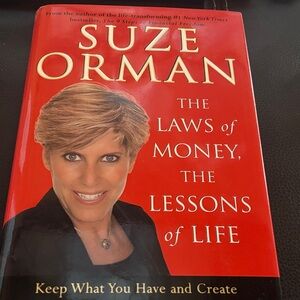 Suze Orman -The laws of money the lessons of life hardcover book